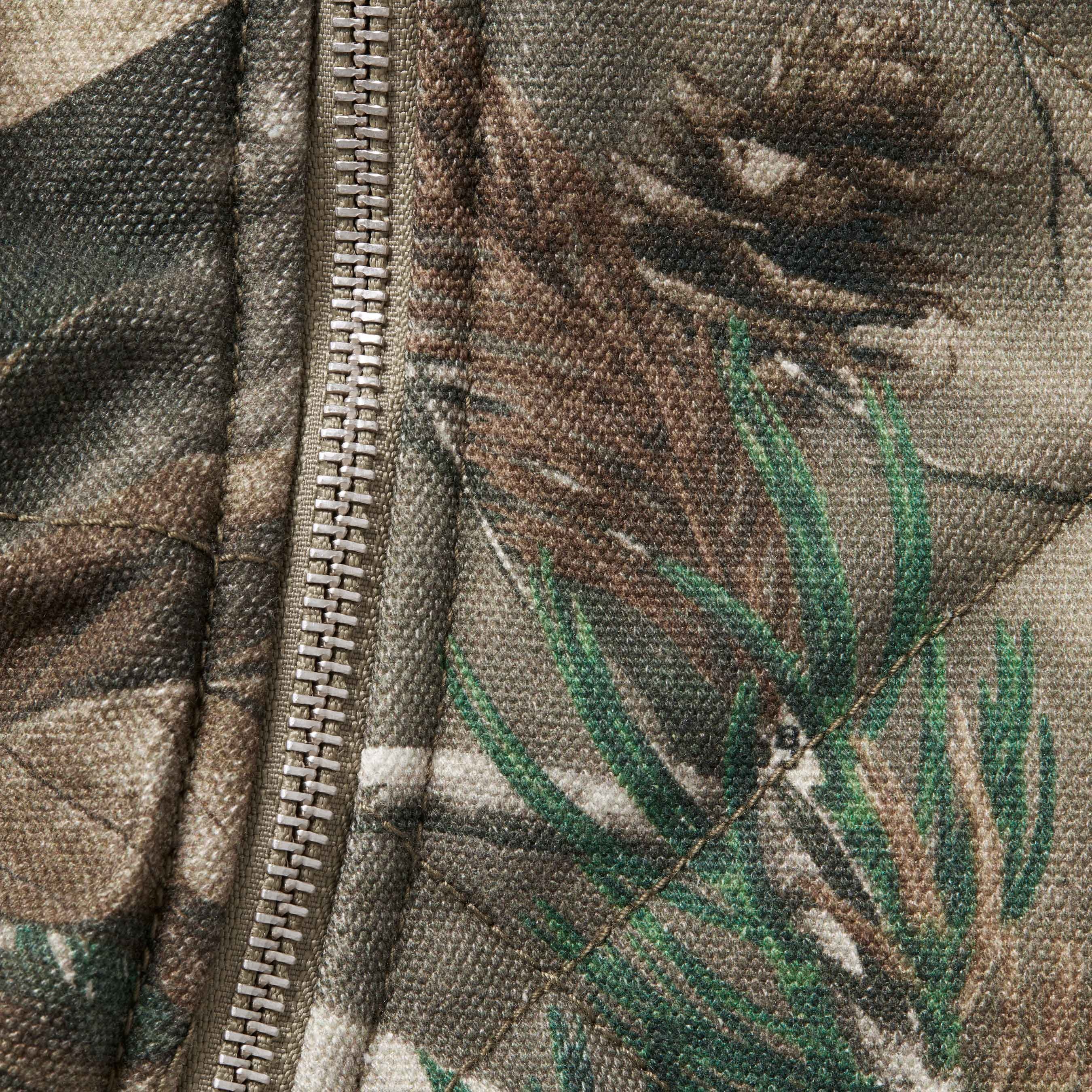 Zip-Off Sleeve Quilted Bomber Jacket view 11